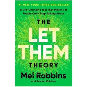 The Let Them Theory Bestseller Hardcover Book Mel Robbins Like New